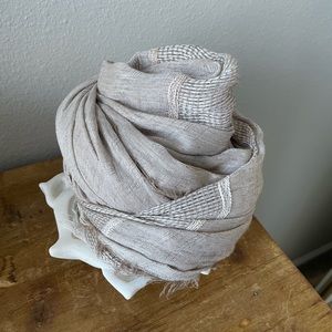 Blue pacific beachy scarf